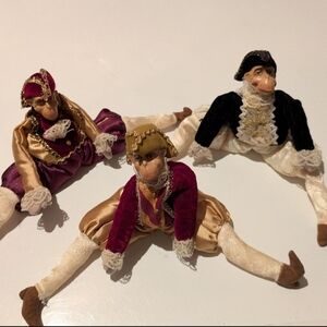 Katherine's Collection Vintage 1980s Wayne Kleski Bean Bag Monkeys